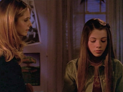 Buffy comforts Dawn.