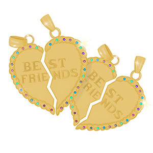 2 BFF charms