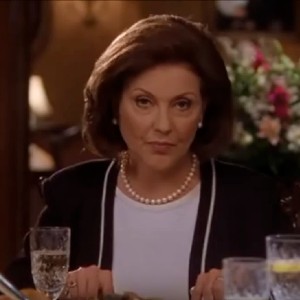 Emily Gilmore from Gilmore Girls looking unimpressed