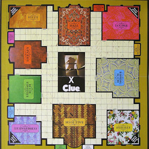 Vintage board game of Clue