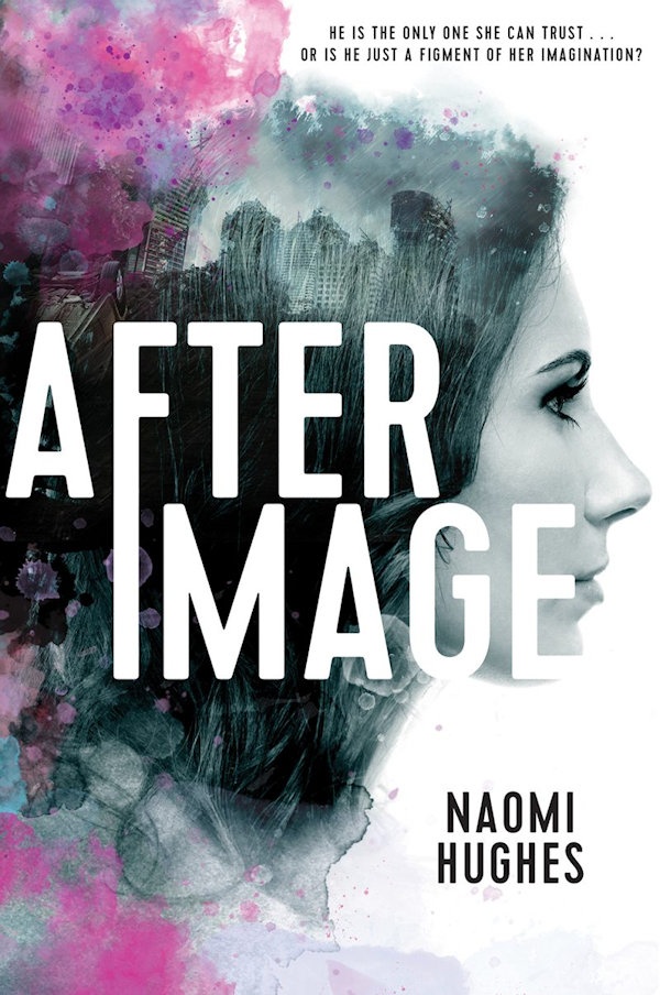 Cover Afterimage: A girl's hair blends into a burst of melty colors