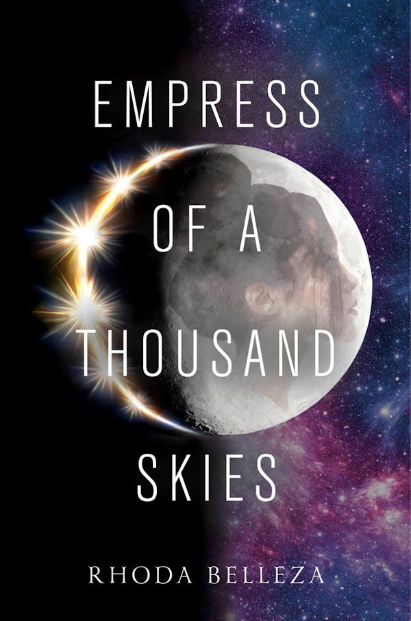 Cover Empress of a Thousand Skies: A moon in space