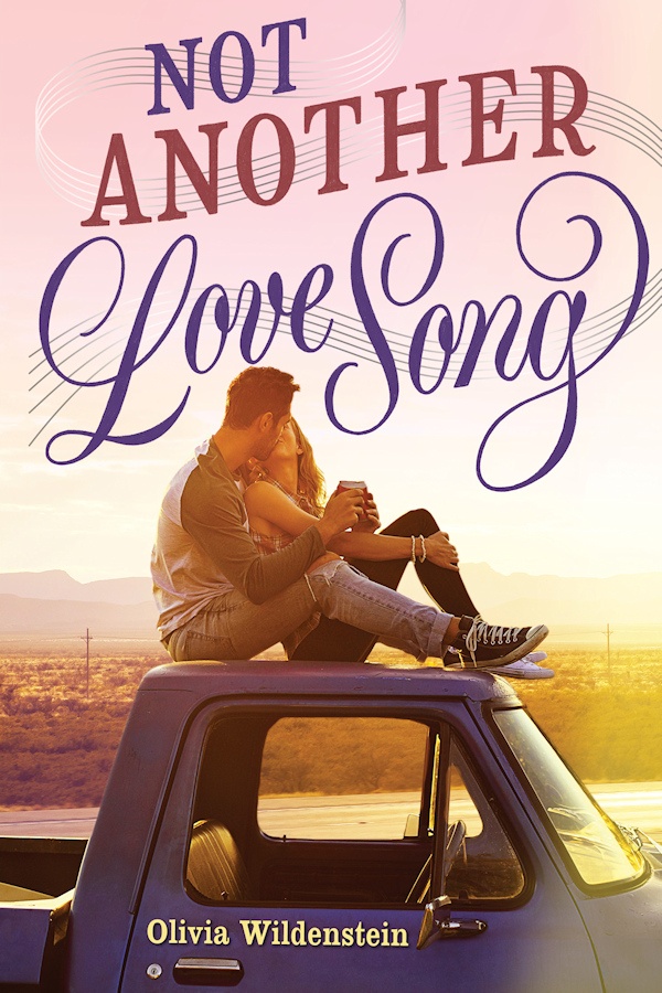 Cover Not Another Love Song: A guy and girl embrace on the roof of a truck while the sun sets