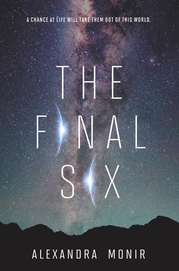 A night sky of galaxies and stars with the book title overlaid.
