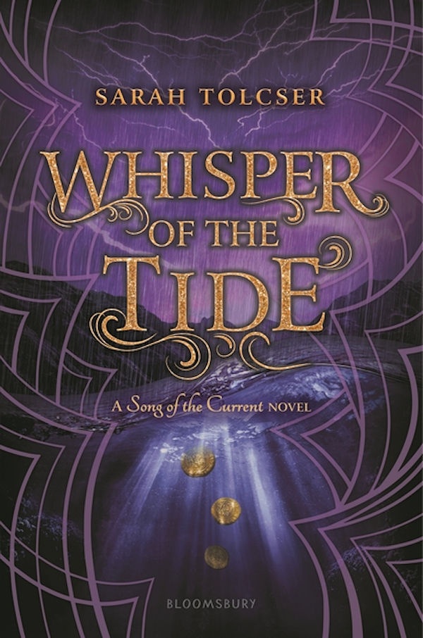 Cover Whisper of the Tide: Coins sink below the water as a storm rages above