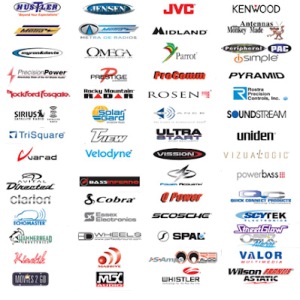 A list of car stereo brands