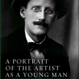 Cover of a Portrait of the Artist as a Young Man with James Joyce's face
