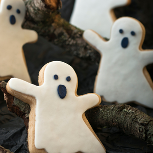 Little ghost sugar cookies