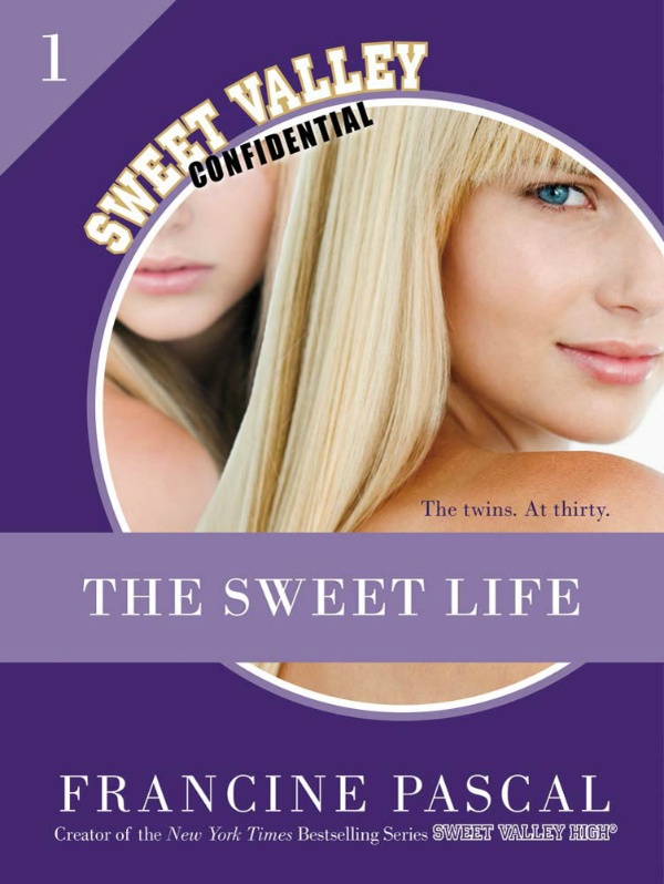 Cover SVH The Sweet Life: Close up of two blonde women with a purple cover
