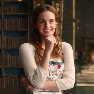 Emma Watson as Belle in Beauty and the Beast 