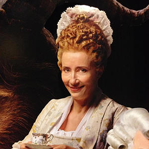 Emma Thompson in Beauty and the Beast 