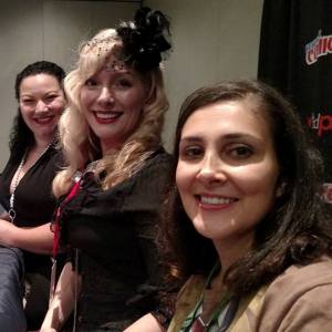 Authors Lily Anderson, Danika Stone, and Sarvenaz Tash