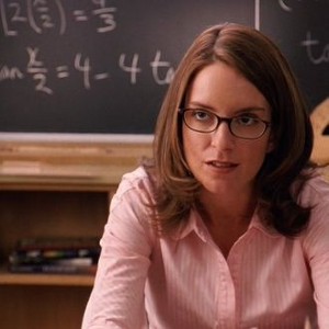 Tina Fey as Ms. Norbury, the awesome match teacher in Mean Girls