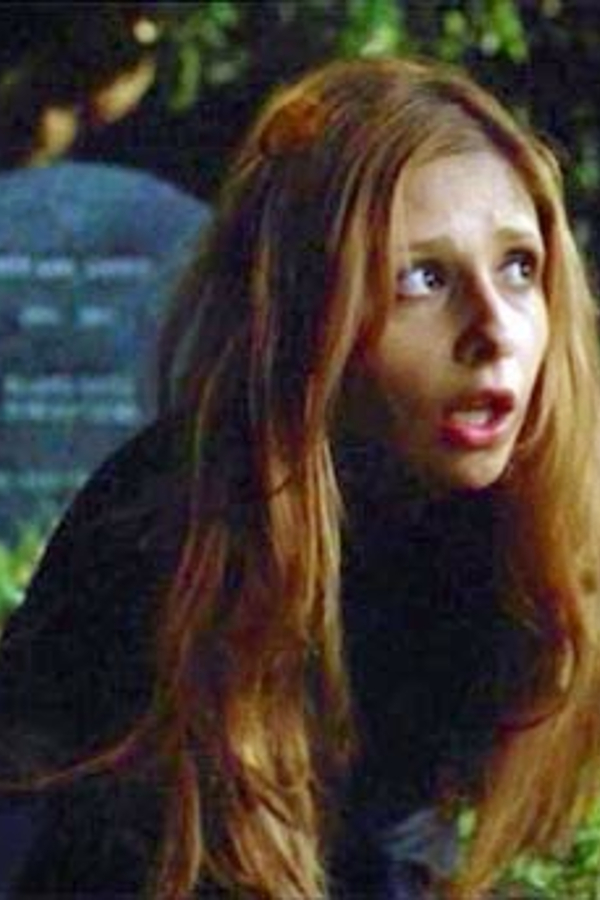 Buffy, pulling herself out of her grave