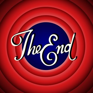 "The End" from Looney Tunes cartoon