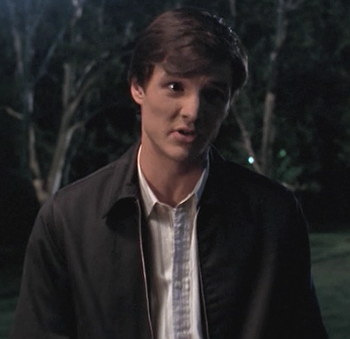 Pedro Pascal as a fresh faced baby man