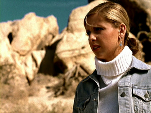 Buffy in the desert.