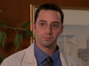 Tony Hale as a doctor