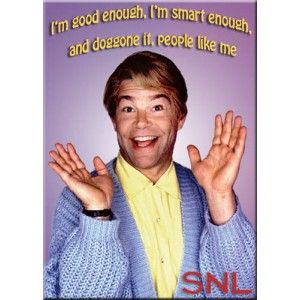 Al Franken as Stuart Smalley