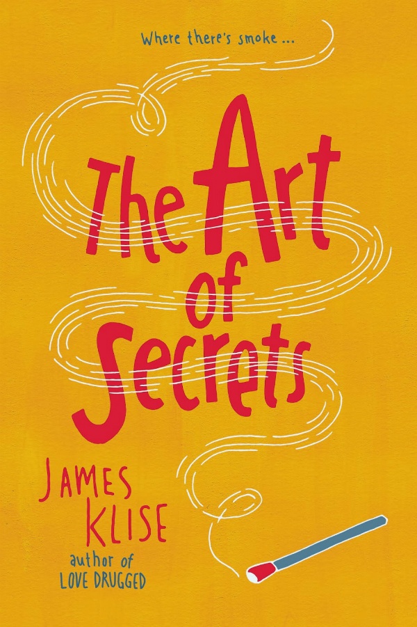 Cover of The Art of Secrets. A single, burned out match
