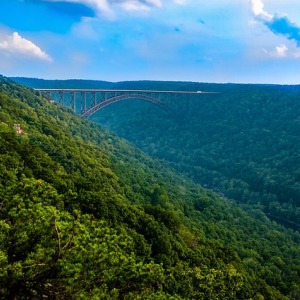That famous bridge in West Virginia
