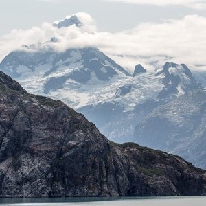 An Alaskan mountain range