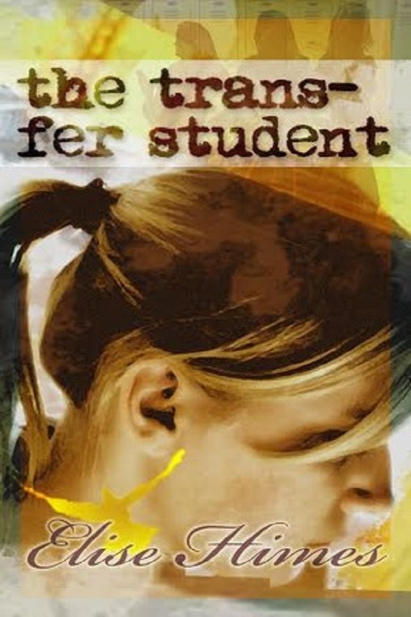 Cover of The Trans-Fer Student by Elise Himes. The face of a girl, seen from the side