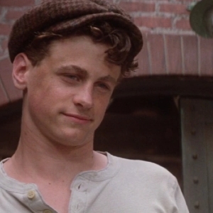 David Moscow as David, a white teen with curly brown hair