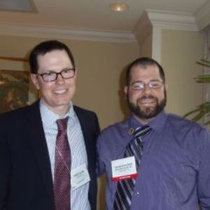 Brian and James Klise at ALA