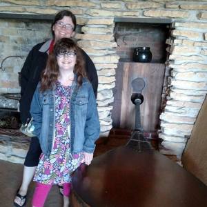 Sandy and Sophie at the House on the Rock