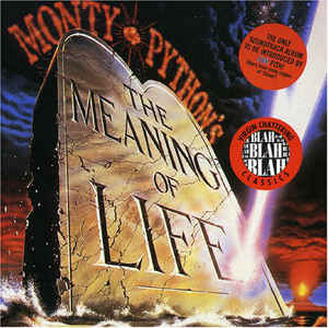 Cropped movie poster of Monty Python's The Meaning of Life