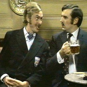 Eric Idle and Terry Jones in Monty Python's Wink Wink, Nudge Nudge skit