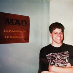 Young Brian at a the MAD HQ