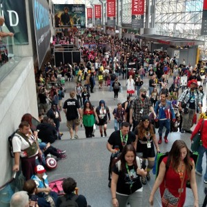 Crowd at Comic Con