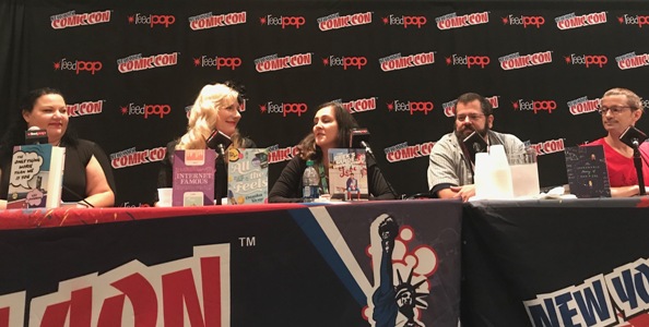 Brian on his Comic Con panelist