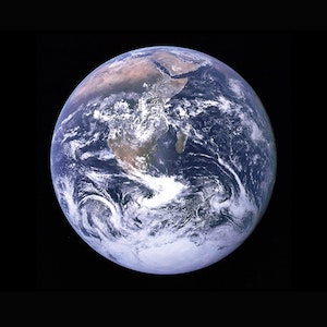 An image of planet Earth taken from space