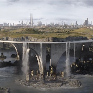 A zoomed-out look at Future London from Brave New World