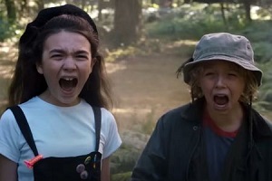 Brooklynn Prince and Christian Convery in Cocaine Bear