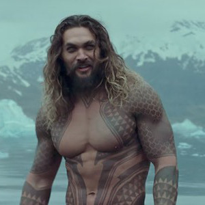 Jason Momoa as Arthur Curry from the movie Aquaman