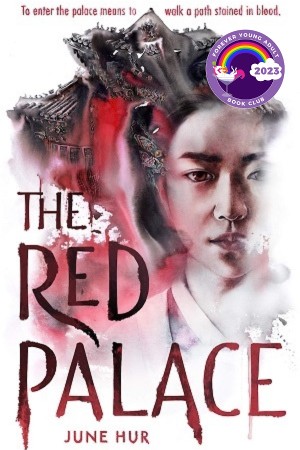 A girl’s face and a palace behind her is melting into a white background while a red smoke comes out of the openings.