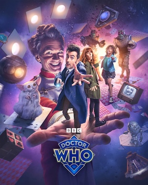 Poster for Doctor Who's 60th Anniversary specials