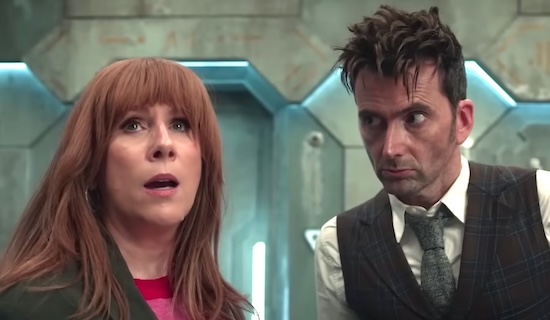 Catherine Tate and David Tennant as Donna Noble and the Fourteenth Doctor in Doctor Who