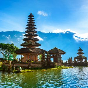 Photo of Pura Ulun Danu Bratan Temple in Bali, Indonesia