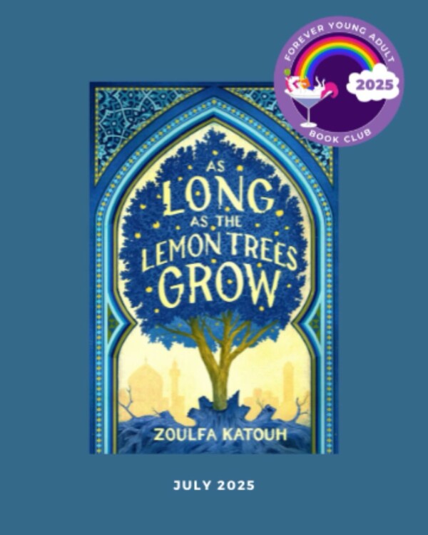 Our July FYA Book Club selection is Zoulfa Kqtouh’s AS LONG AS THE LEMON TREES GROW, a heartbreaking and inspiring story set amidst the Syrian Revolution.🍋 Trust me when I say, we’ll have a LOT to discuss at this month’s club meeting! -SP