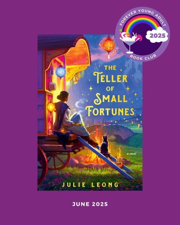 We're reading THE TELLER OF SMALL FORTUNES by Julie Leong this month for FYABC, because sometimes you need a cozy fantasy to disappear into! -SJ