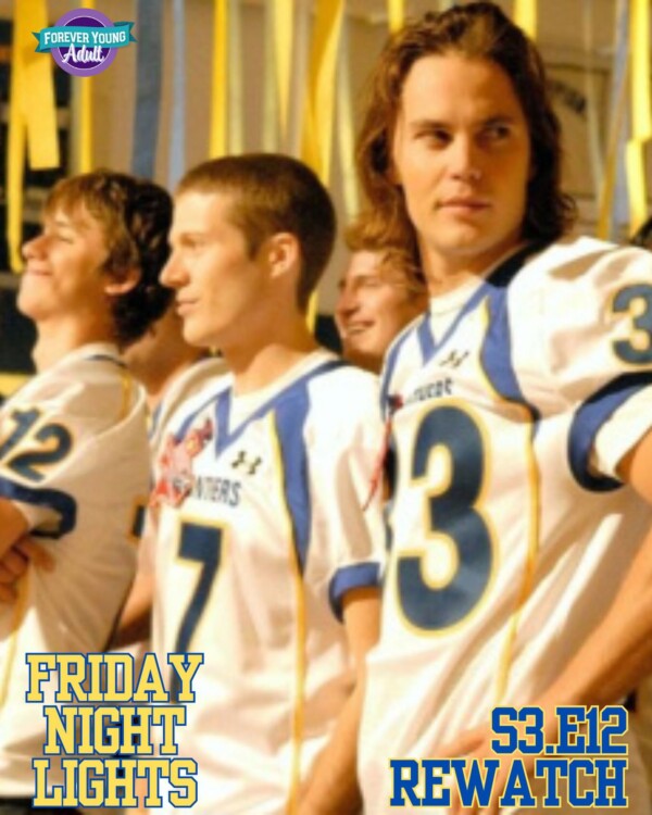 It’s the penultimate episode of Season 3, but it’s the final episode of the football season, because the battle for State happens *now* in this week’s FRIDAY NIGHT LIGHTS Rewatch!