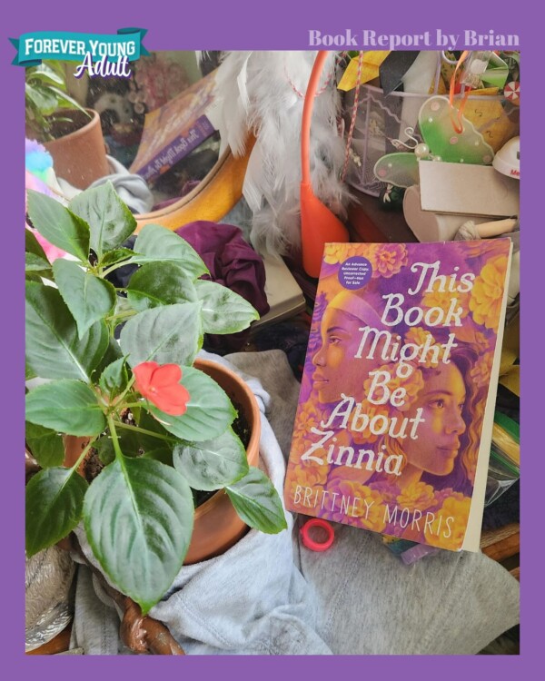 In THIS BOOK MIGHT BE ABOUT ZINNIA, Brittney Morris masterfully weaves together the perspectives of two women, almost 20 years apart, searching for each other.