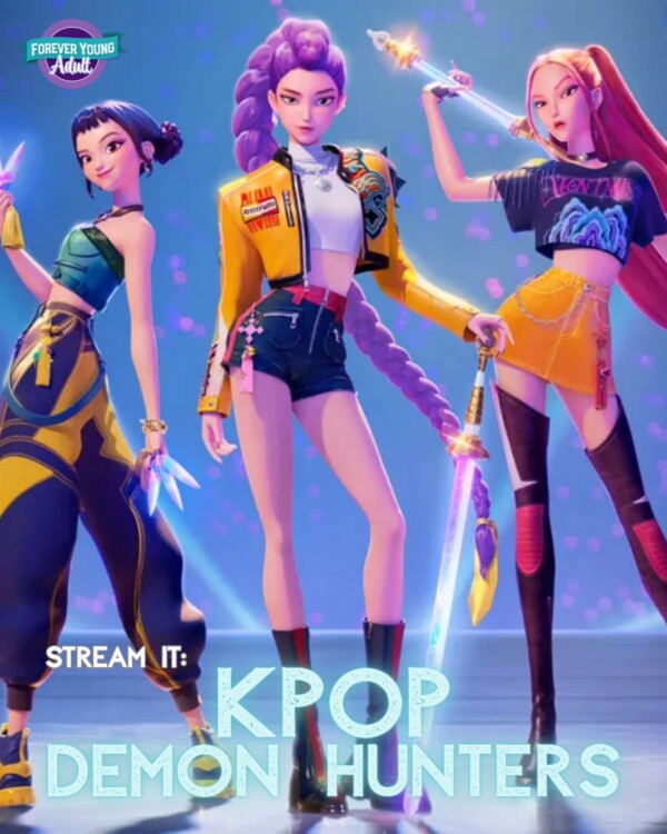 For this week's Stream It, we're going UP, UP, UP, it's their moment: we're watching KPop Demon Hunters! 🎤👹🗡️🥤✨Read the post on our blog!