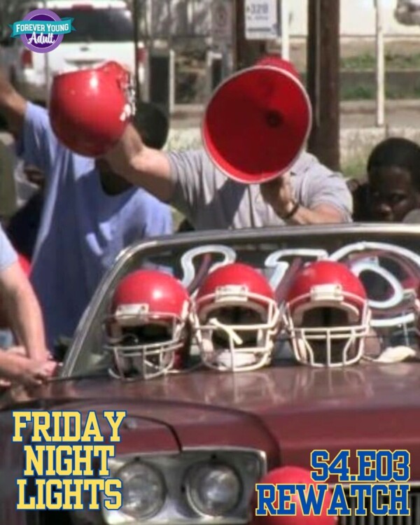 We continue the FRIDAY NIGHT LIGHTS Rewatch Project with the Lions' second game, but their first in new uniforms. (It's amazing how a new outfit can change your whole outlook on life.)Catch up with the rewatch via the link in our bio.